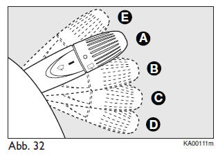 Ford Ka. Funktion "Intelligentes Waschen