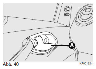 Ford Ka. VERRIEGELN/ENTRIEGELN VON INNEN