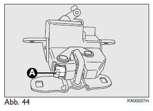 Ford Ka. SCHLIESSEN DES KOFFERRAUMES