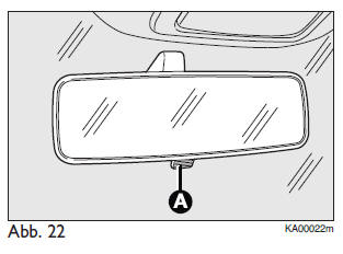 Ford Ka. INNENRÜCKSPIEGEL