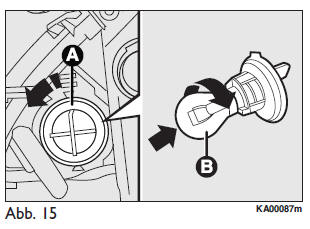 Ford Ka. FAHRTRICHTUNGSANZEIGER