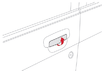 Citroen C-Zero. Öffnungen