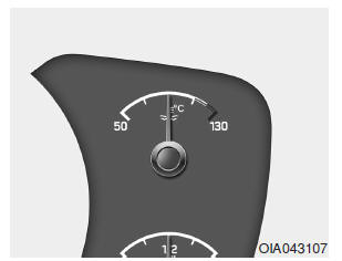 Motortemperaturanzeige (ausstattungsabhängig)