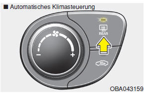 Heckscheibe enteiser