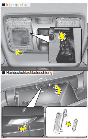 Glühlampe der Dritten Bremsleuchte ersetzen 