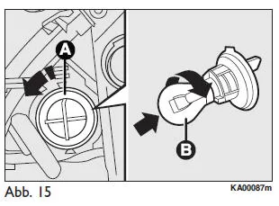 Ford Ka. FAHRTRICHTUNGSANZEIGER