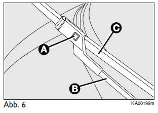 Ford Ka. Ersatz der Scheibenwischerblätter